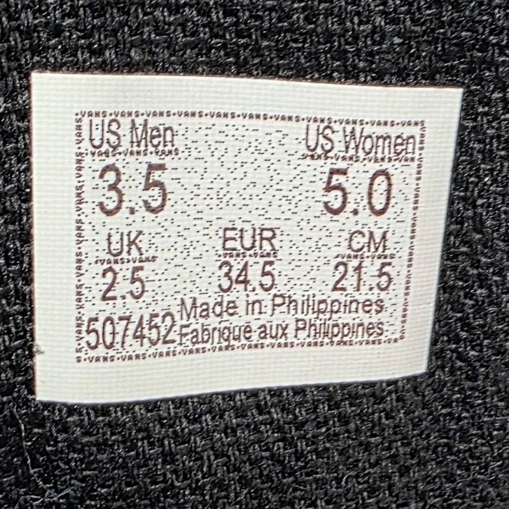 NEW Vans Old Skool Pop Lace  Black- Men's Size 3.5, Women's Size 5 ‎ #999 - Picture 3 of 10